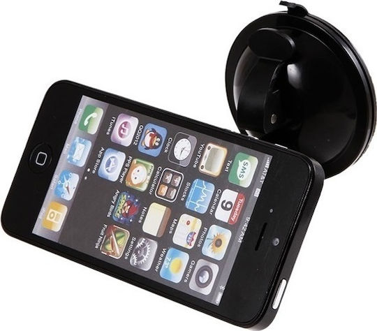 Car Mobile Mount with Anti-Slip Surface Black