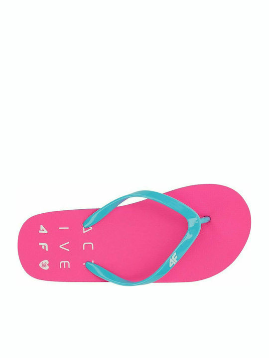 4F Kids' Flip Flops Turquoise