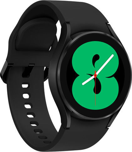Samsung Galaxy Watch4 LTE Aluminium 40mm Αδιάβροχο με eSIM και Παλμογράφο (Black)
