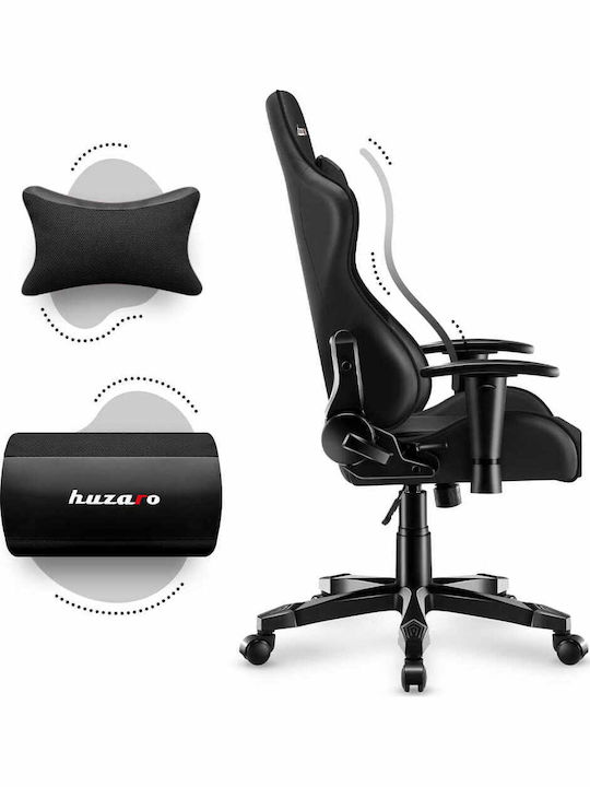 Huzaro Ranger 6.0 Child Artificial Leather Gaming Chair with Adjustable Arms Black