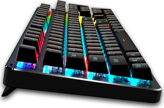 Meetion MK007 Gaming Μηχανικό Πληκτρολόγιο με Custom Blue διακόπτες και RGB φωτισμό (Αγγλικό US)