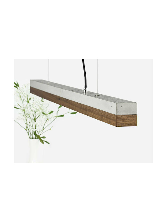 Gant Lights Pendant Light LED Rail Gray