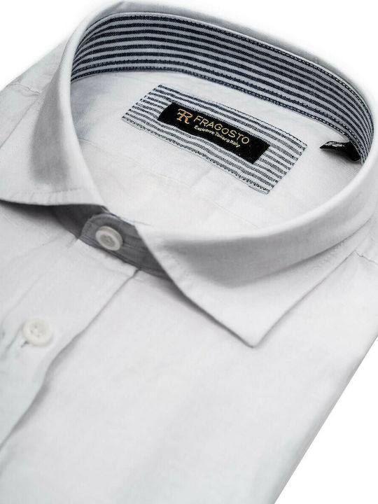 Fragosto Linen Shirt by the serie Exclusive - SS21CS01 100 White