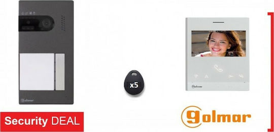 Golmar Soul Art4 Video Door Phone Set 4.3''