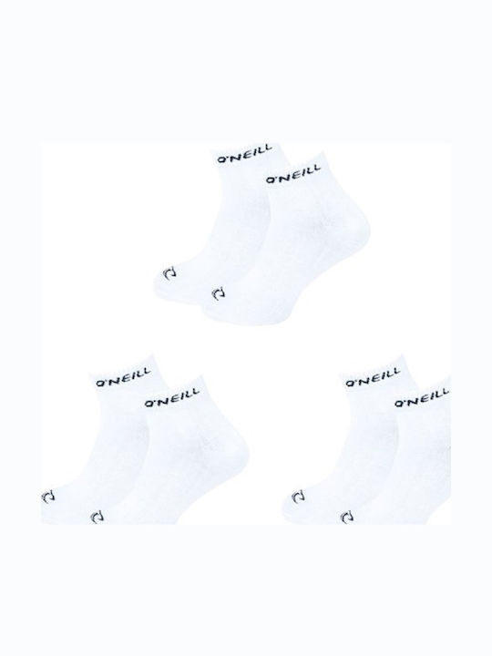 O'Neill Γυναικείες Κάλτσες Λευκές 3Pack