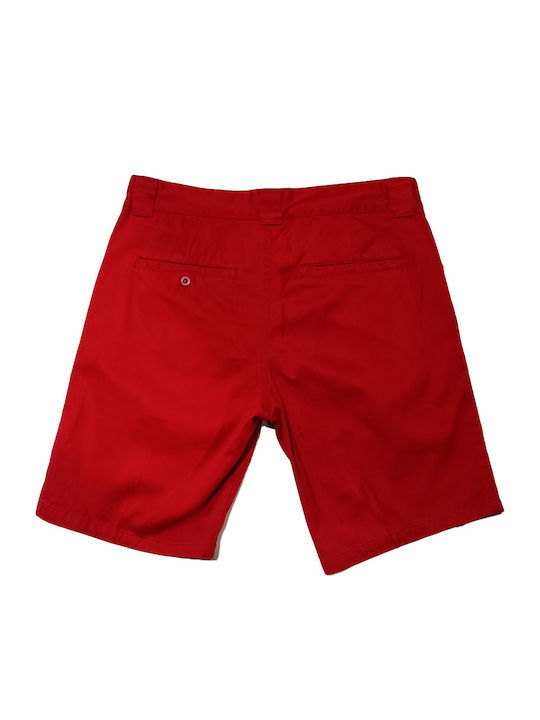Herrenshorts Chino Rot