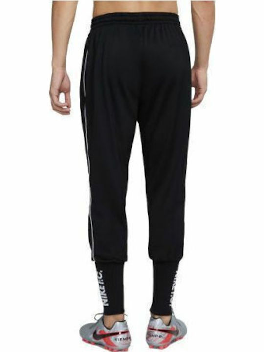 Nike F.C. Cuffed Knit Soccer Dri-Fit Jogger Pants Black