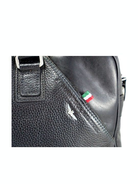 Leather Men's Briefcase Black