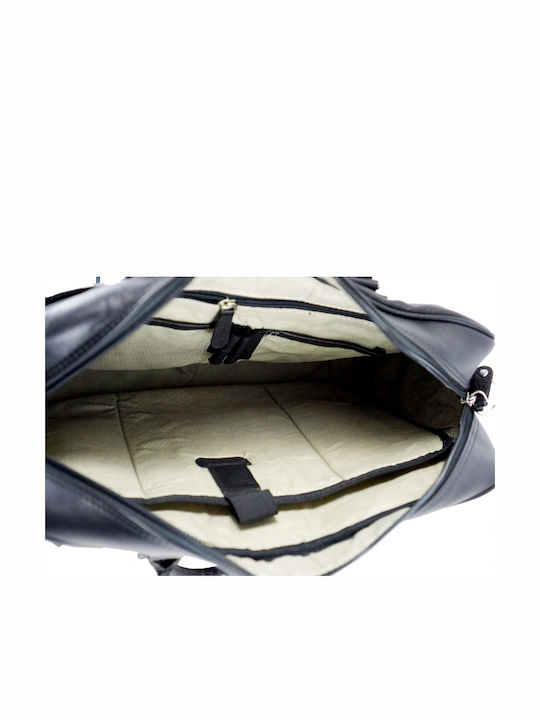 Leather Men's Briefcase Black