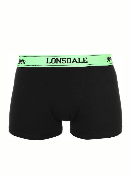Men's Boxers Black / Fluo Green 2Pack