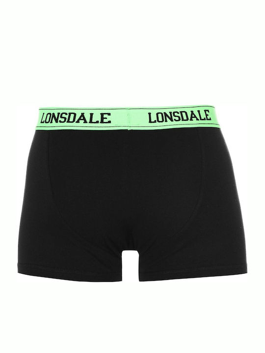 Men's Boxers Black / Fluo Green 2Pack