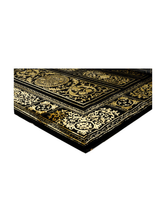 Tzikas Carpets Craft 23623-975 Teppich Rechteckig Synthetisch,Polyester/Cotton/Leather Beige-Brown-Brown-Grey-Gold