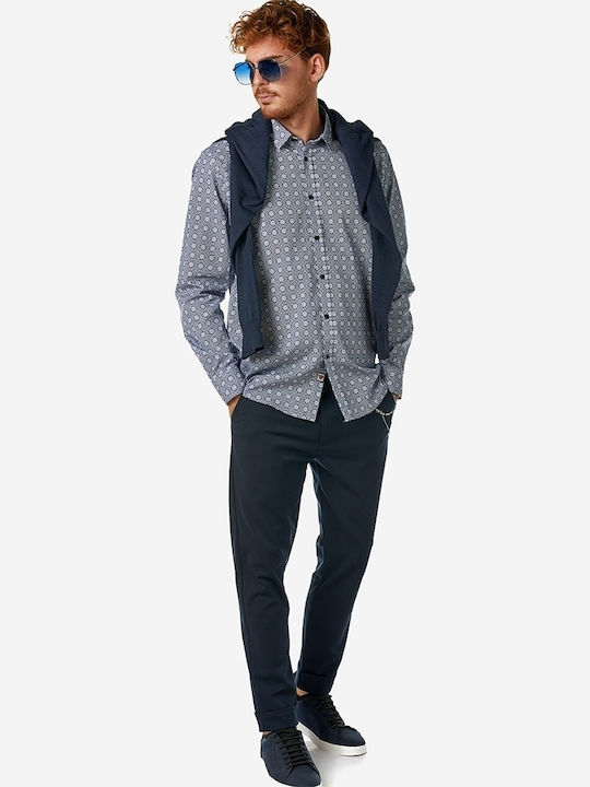 Trousers Chino Elastic Marine