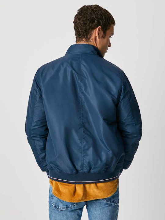 Theodore Jacket Bomber Scout Blue