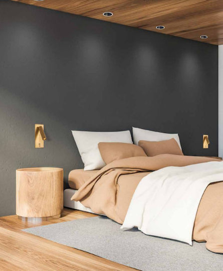 Zambelis Lights Einzel LED Spot in Gold Farbe
