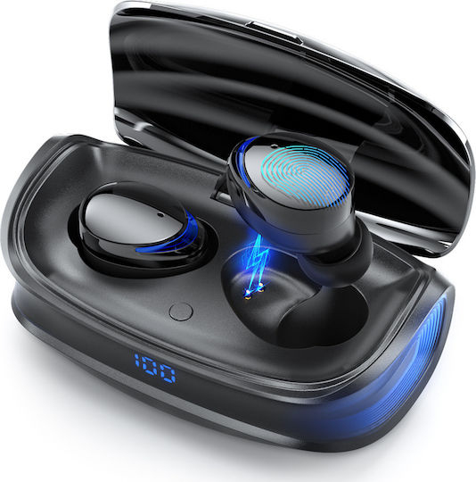 Devia Joy A9 In-ear Bluetooth Handsfree Earphones with Charging Case Black