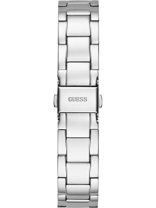 Guess Women's Watch with Silver Metal Bracelet
