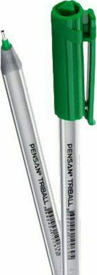 Pensan Triball Pix Rollerball nullmm cu cerneală Verde