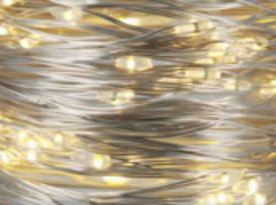 40 Λαμπάκια LED 2μ. Θερμό Λευκό Μπαταρίας σε Σειρά 40 Λαμπάκια LED 2μ. Θερμό Λευκό Μπαταρίας σε Σειρά