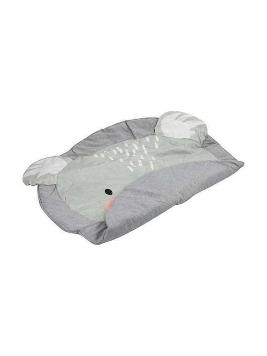 Loco Koala Kinder Teppich Gray Rund mit Durchmesser 85cm