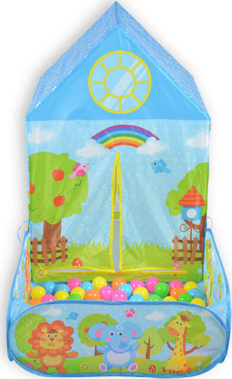 Moni Kids House Play Tent Zoo for 3+ years Multicolour