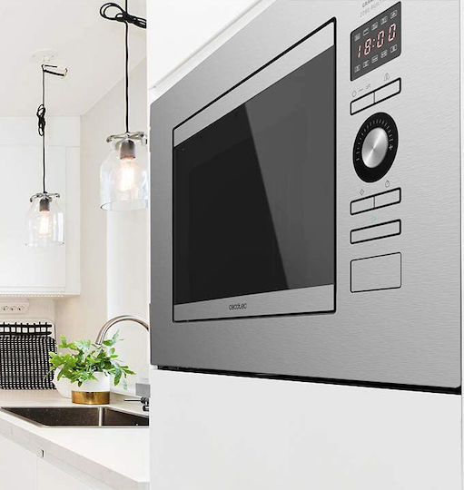Cecotec Grandheat 2090 Built-in Steel с Грил 20лт Inox