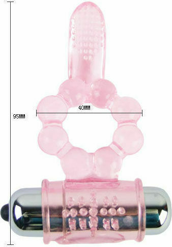 Baile Super Pleasure Tongue Ring Pink