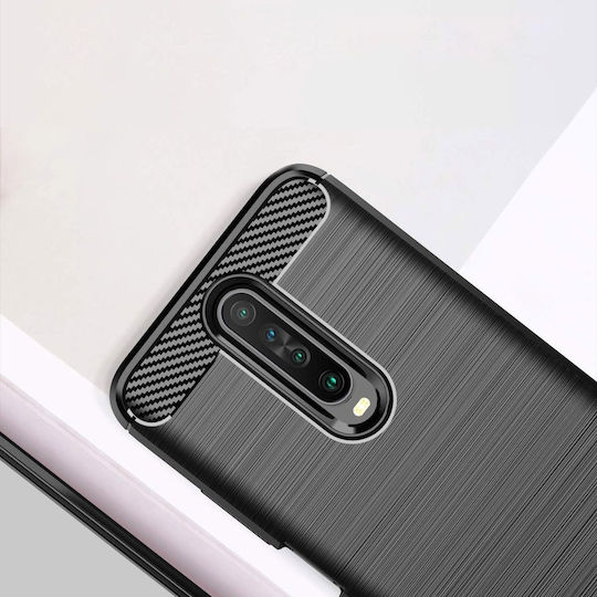 Hurtel Umschlag Rückseite Silikon Schwarz (Xiaomi Mi 10T / Mi 10T Pro)