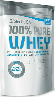 Biotech USA 100% Pure Whey Molkenprotein Glutenfrei mit Geschmack Gesalzenes Karamell 1kg