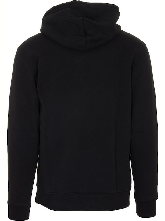 Φούτερ με Κουκούλα Black/Red