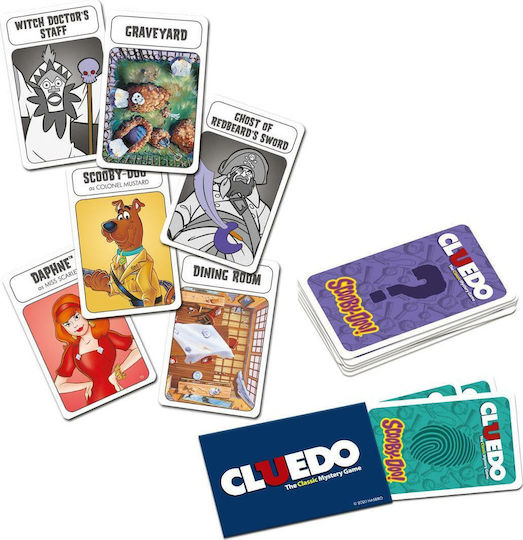 Joc de Societate Cluedo - Scooby Doo pentru 2-6 Jucători 8+ Ani (EN) Winning Moves