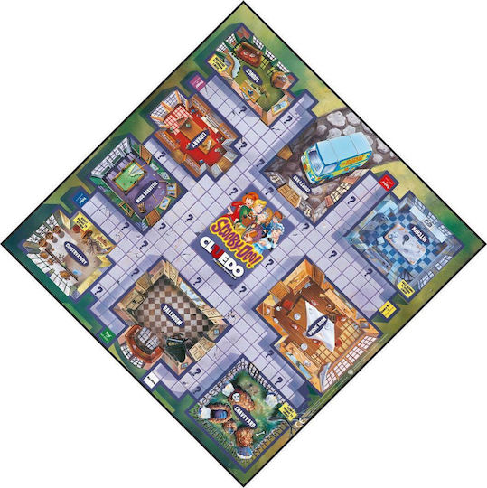Joc de Societate Cluedo - Scooby Doo pentru 2-6 Jucători 8+ Ani (EN) Winning Moves
