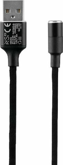 NSP NSC02 USB 2.0 to Micro USB Cable Black