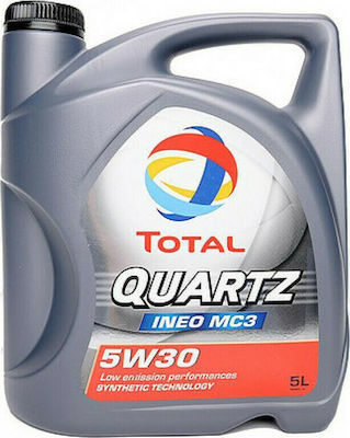 Total Συνθετικό Λάδι Αυτοκινήτου Quartz Ineo MC3 5W-30 C3 5lt