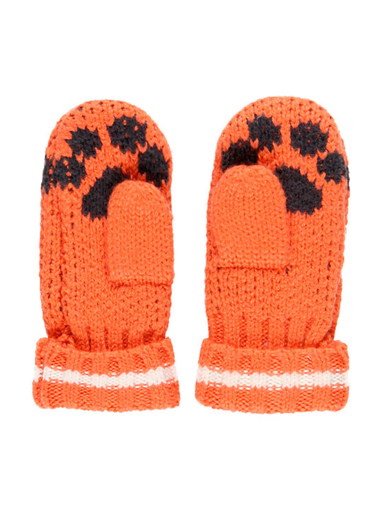 Boboli Παιδικά Γάντια Χούφτες Πορτοκαλί