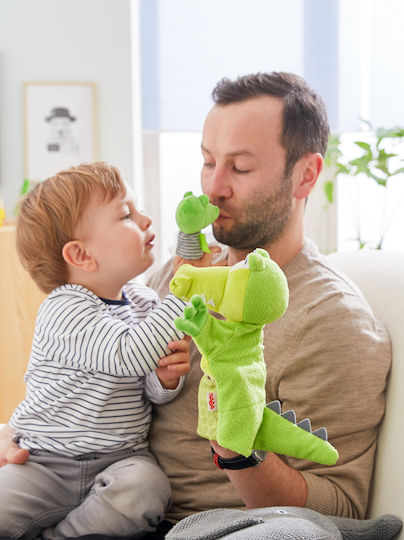 Haba Γαντόκουκλα Puppet Crocodile with Hatchling