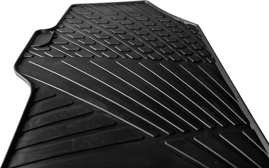 Gledring Front Mats 2pcs for Mercedes-Benz Actros 2003-2011 Black