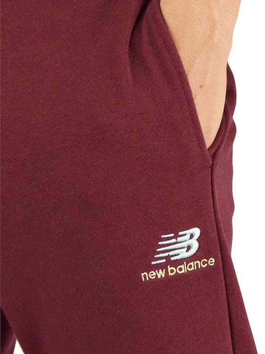 Pantaloni de trening cu Elastic Burgundia