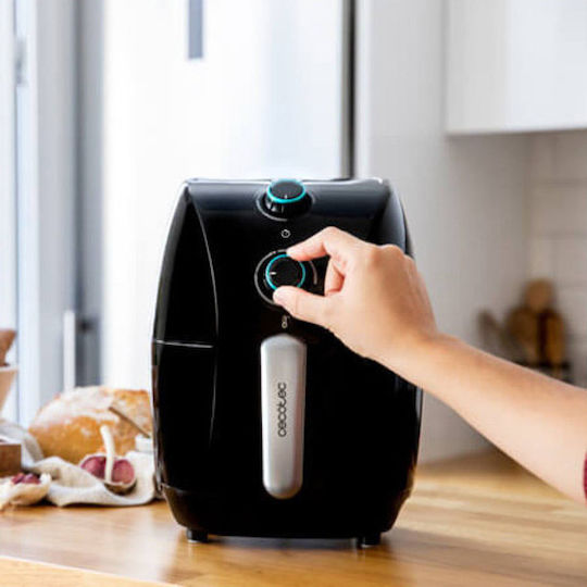Cecotec Cecofry Compact Rapid Moon Еър Фрайър 1.5лт Черен