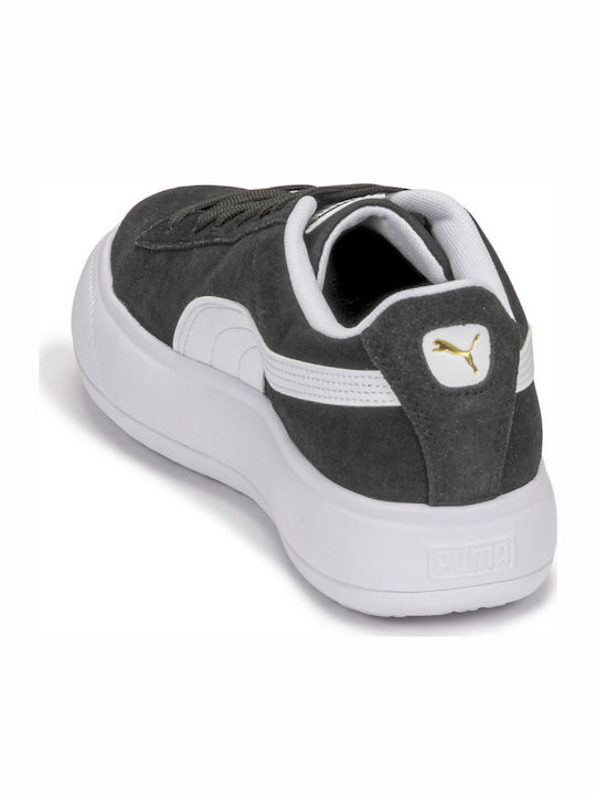 Mayu Γυναικεία Flatforms Sneakers Μαύρα