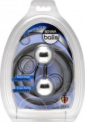 XR Sterling Grey Benwa Balls Silver