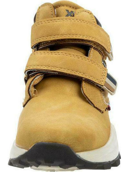 Kinderstiefeletten mit Klettverschluss Gelb