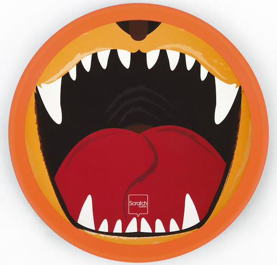 Scratch Europe Jucărie Practică de țintire Exterior Scratch Hand Disker Tiger-Lion