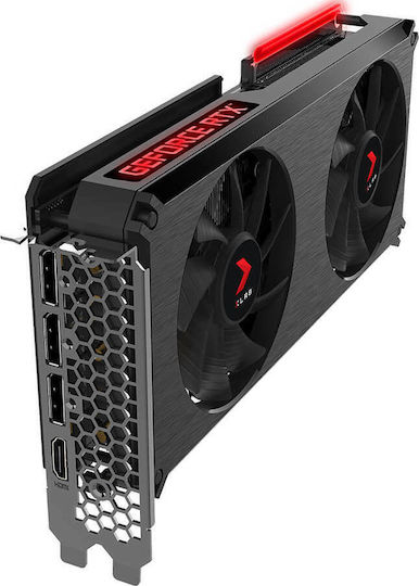 PNY GeForce RTX 3060 Ti 8GB GDDR6 XLR8 Gaming Revel EPIC-X cu ventilator dublu (LHR) Placă Grafică
