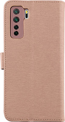 Volte-Tel Allure Magnet Synthetic Leather Wallet Gold (Huawei P40 Lite 5G)