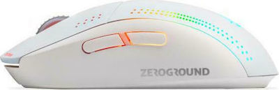 Zeroground MS-4300WG KIMURA v3.0 Wireless RGB Gaming Mouse 10000 DPI White