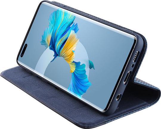 Idol 1991 Elite Anti-RFID Book Synthetic Leather Blue (Huawei Mate 40 Pro)