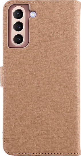 Volte-Tel Allure Magnet Wallet Synthetic Leather Gold (Galaxy S21+) 8281365