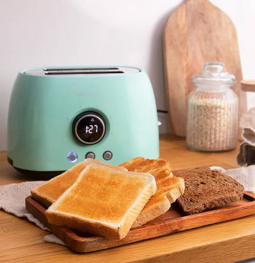 Cecotec ClassicToast 8000 Double Φρυγανιέρα 2 Θέσεων 800W Μπλε