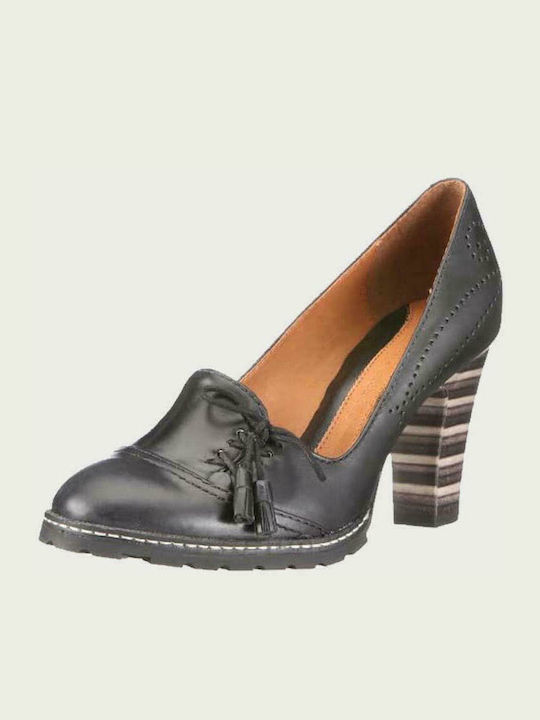 Clarks Brown Heels Adina